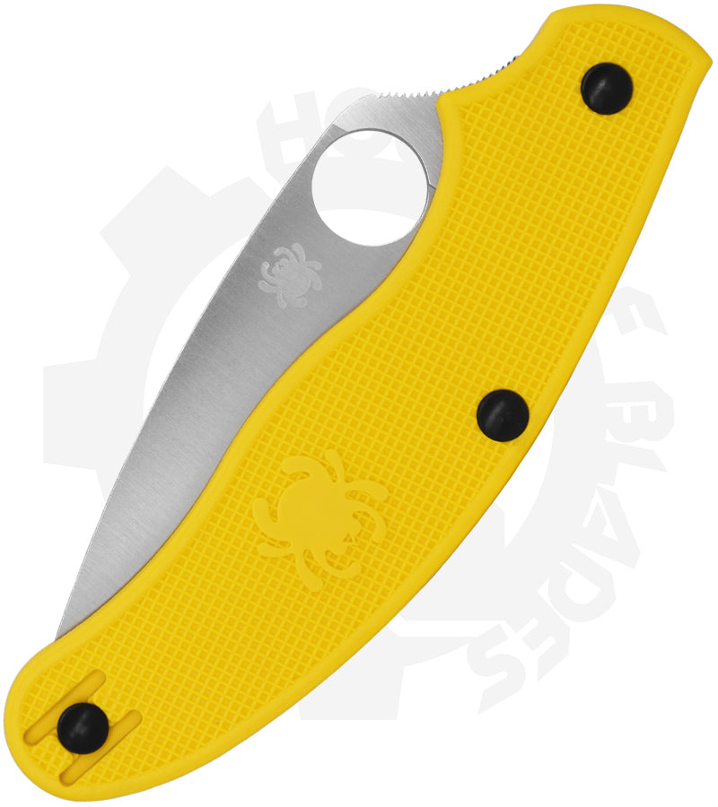 Spyderco UK Penknife Salt C94PYL - Yellow FRN