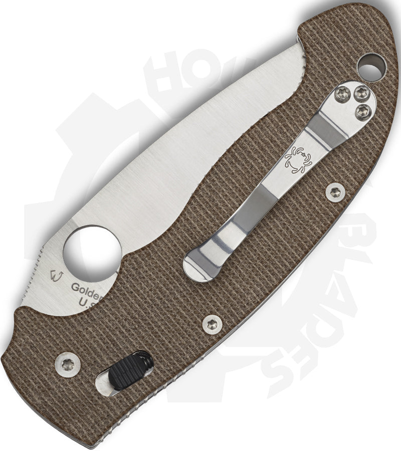 Spyderco Manix 2 XL C95MPCW2 - Canvas Micarta