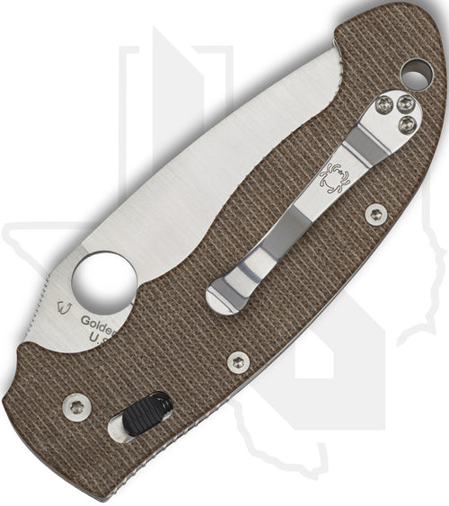 Spyderco Manix 2 XL C95MPCW2 - Canvas Micarta