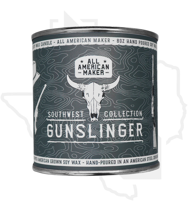 All American Maker 8oz Candle - Gunslinger
