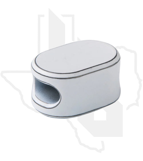 NotoriousEDC Capsule Bead - White Cerakote Titanium