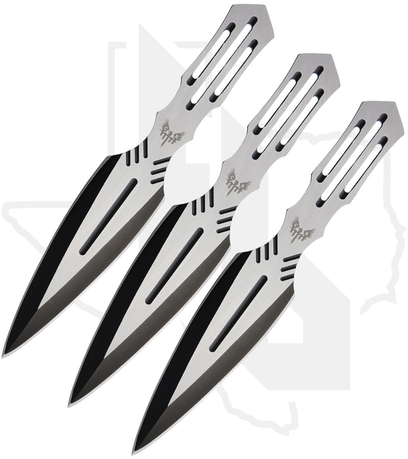 Combat Ready Knives Throwing Knife Set CBR114 - Stainless Steel