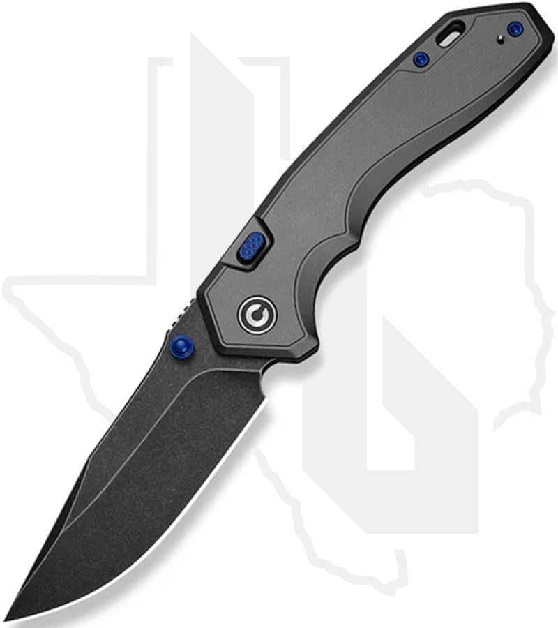 CIVIVI ELITE Brova CE25093-1 - Gray Aluminium, Black Stonewashed