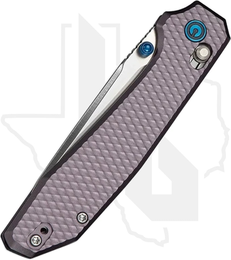 CIVIVI ELITE Tessera CE26029-2 - Diamond Patterned Purple Aluminum, Satin