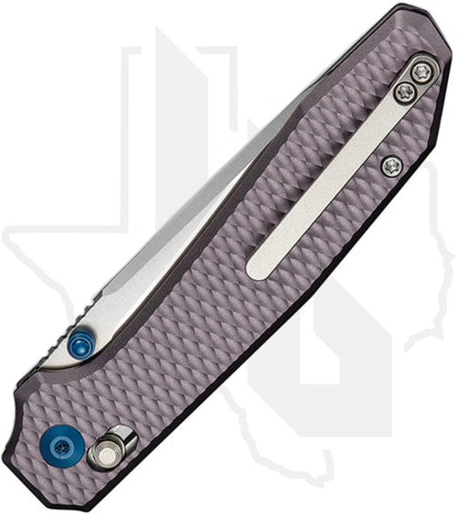 CIVIVI ELITE Tessera CE26029-2 - Diamond Patterned Purple Aluminum, Satin