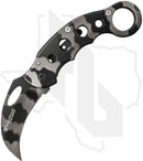 Smith & Wesson Extreme Ops Karambit CK32C - Stainless Steel, Urban Camo