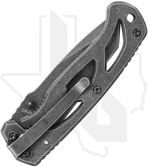 Smith & Wesson Extreme Ops CK404 - Stainless Steel, Black Stonewashed