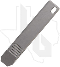 NotoriousEDC Dirty Deeds Pry Bar - Stonewashed Titanium