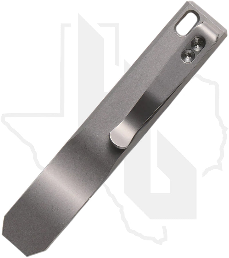 NotoriousEDC Dirty Deeds Pry Bar - Stonewashed Titanium