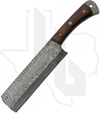 SZCO Hammer Cleaver DM-1265 - Wood, Damascus