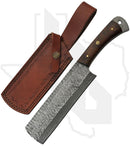 SZCO Hammer Cleaver DM-1265 - Wood, Damascus