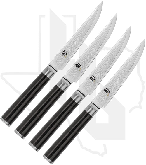 Shun Classic 4 Pc Steak Knife Set DMS400