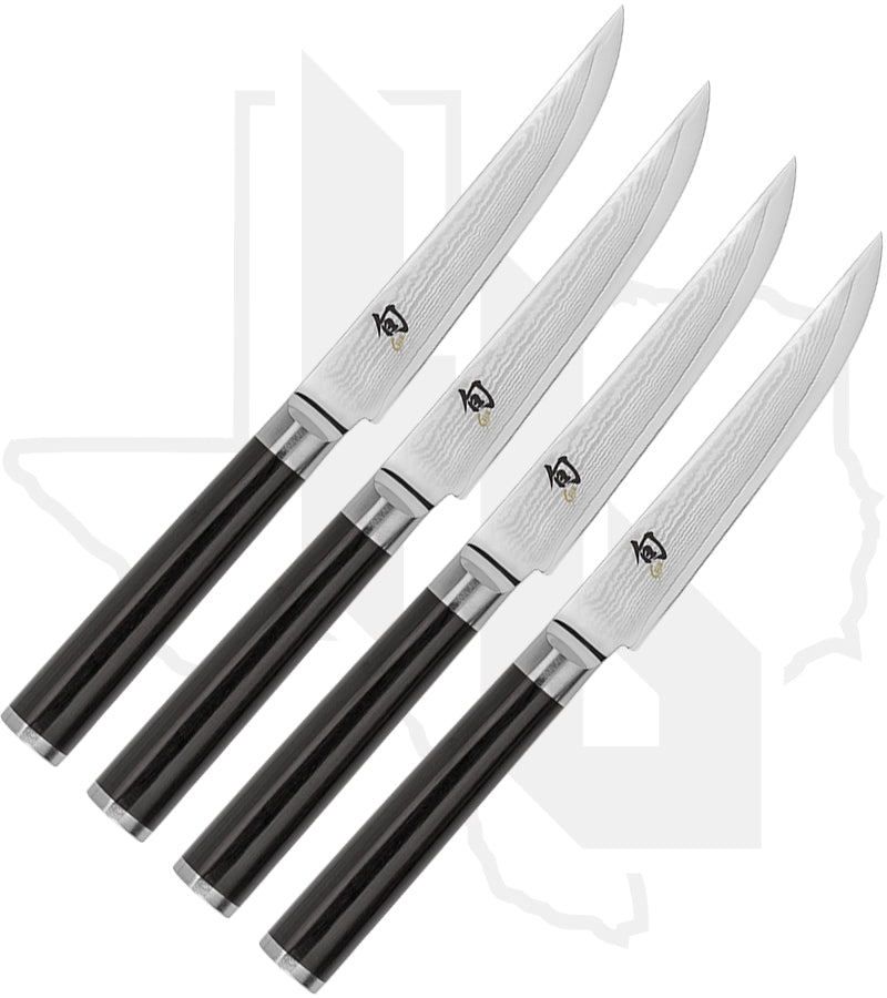 Shun Classic 4 Pc Steak Knife Set DMS400
