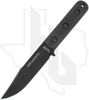KA-BAR Ek Short Clip Point EK50 - Black Ultramid