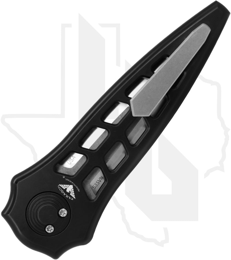 Paragon Warlock Enchanter ENCHA-B-FG-S - Skeletonized Black Aluminum, Satin