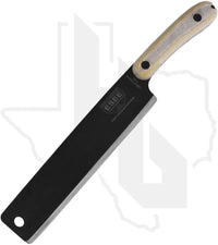 ESEE Knives Libertariat Machete ESEE-LIBERTARIAT-USA - Brown Micarta, Black