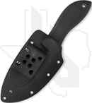 Spyderco Moran Drop Point FB02P - Black FRN, Black Kraton
