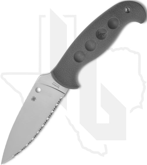 Spyderco Sprint Run Temperance FB05SGY - Gray FRN, SpyderEdge