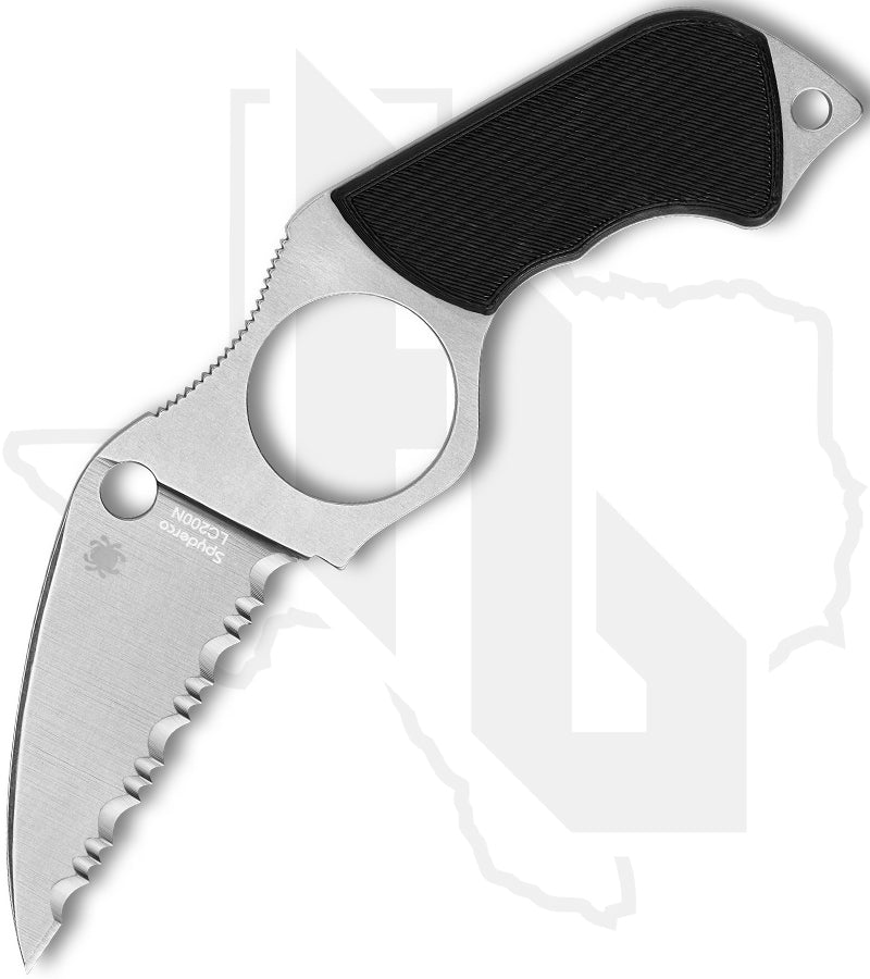 Spyderco Swick 5 FB14S5 - Black G-10, SpyderEdge