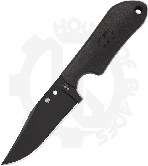 Spyderco Street Beat FB15PBBK - Black, Black FRN