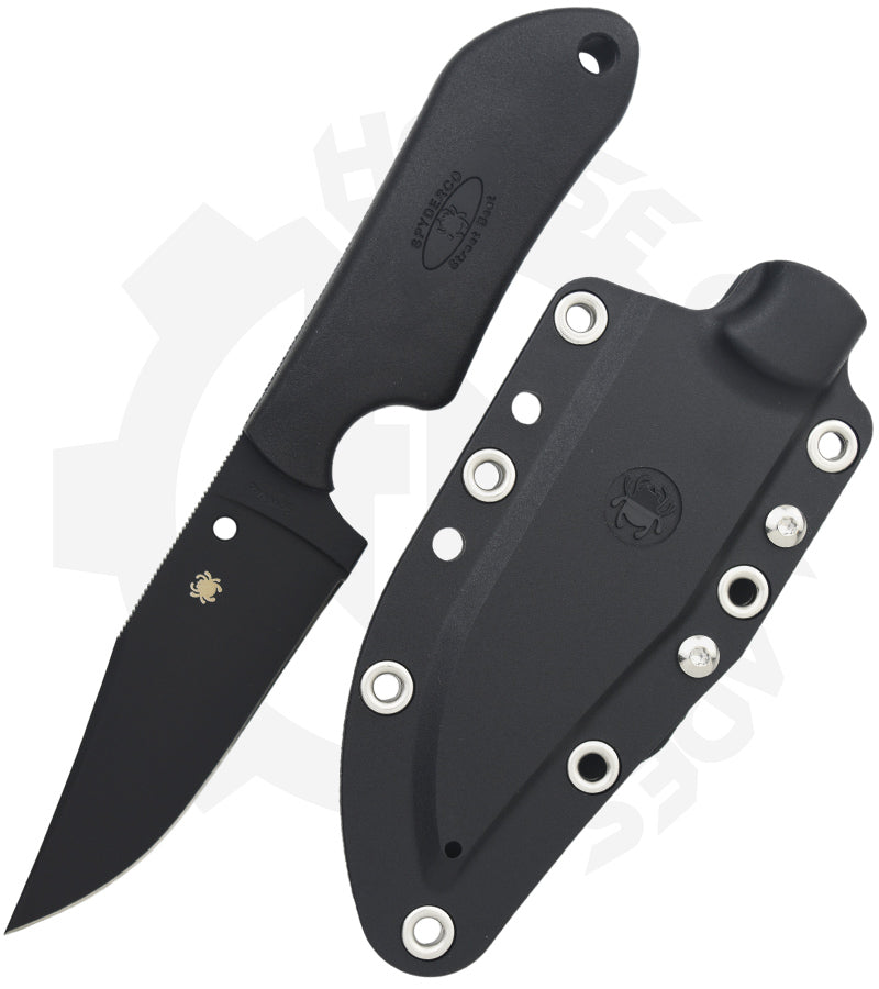 Spyderco Street Beat FB15PBBK - Black, Black FRN