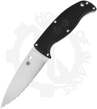 Spyderco Enuff 2 FB31SBK2 - Black FRN, SpyderEdge