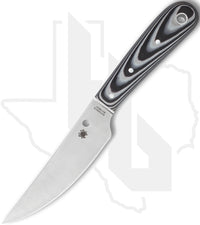 Spyderco Bow River FB46GP - Black/Gray G-10