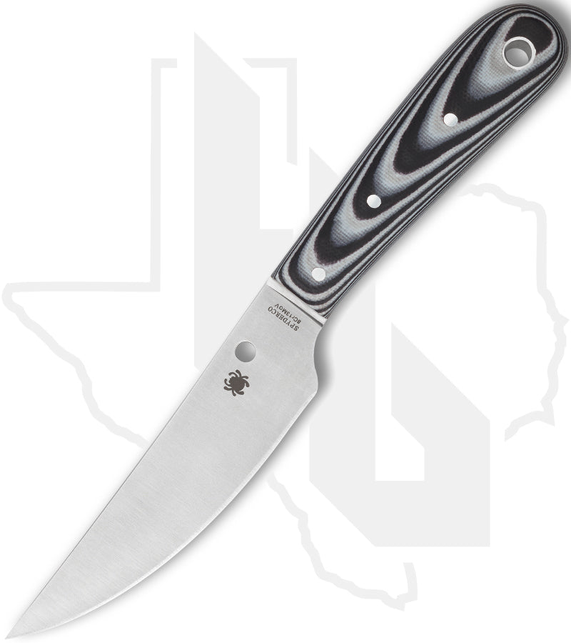 Spyderco Bow River FB46GP - Black/Gray G-10