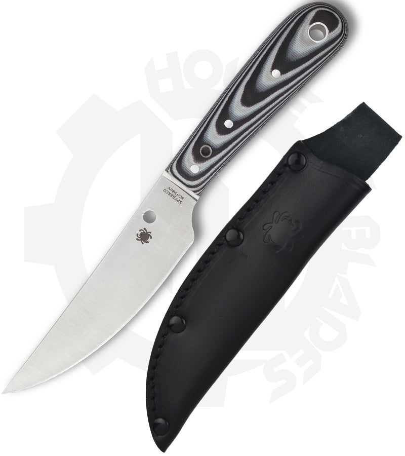 Spyderco Bow River FB46GP - Black/Gray G-10