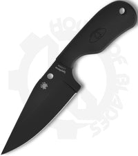 Spyderco Subway Bowie FB48PBBK - Black, Black FRN
