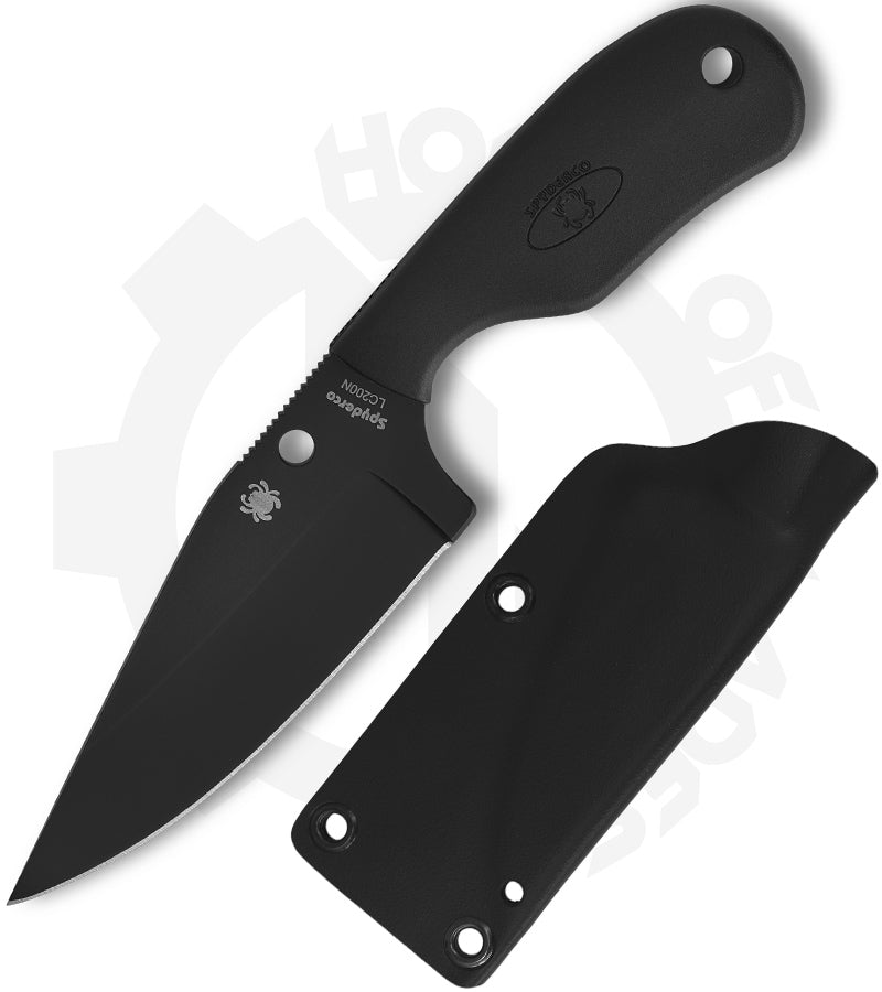 Spyderco Subway Bowie FB48PBBK - Black, Black FRN