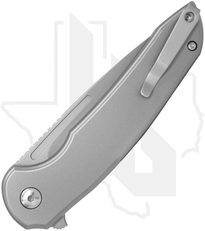 Ferrum Forge Knife Works Stinger Button Lock FF013 - Titanium