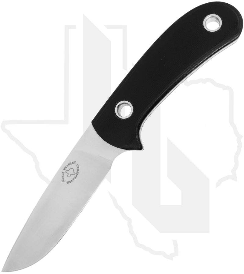 Gayle Bradley Custom Fixed Blade #4 - Black G-10, Satin (Pre-Owned)