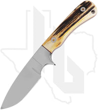 Gayle Bradley Custom Fixed Blade #3 - Stag, Polished (Pre-Owned)