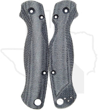 Flytanium Para Military 2 Lotus Scales FLY-0806 - Black Canvas Micarta