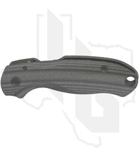 Flytanium Para 3 Lotus Scales FLY-1019BL - Black Linen Micarta