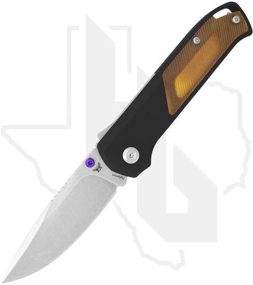 Flytanium Arcade FLY-1251 - Black Aluminum, Ultem, Stonewashed
