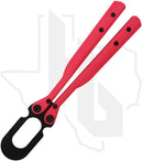 Flytanium U.F.O. Unidentified Flipping Object FLY-1260LR - Lava Red, Black Coated