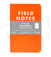 Field Notes Expedition FNC-17 - Dot-Graph Paper, 3-Pack