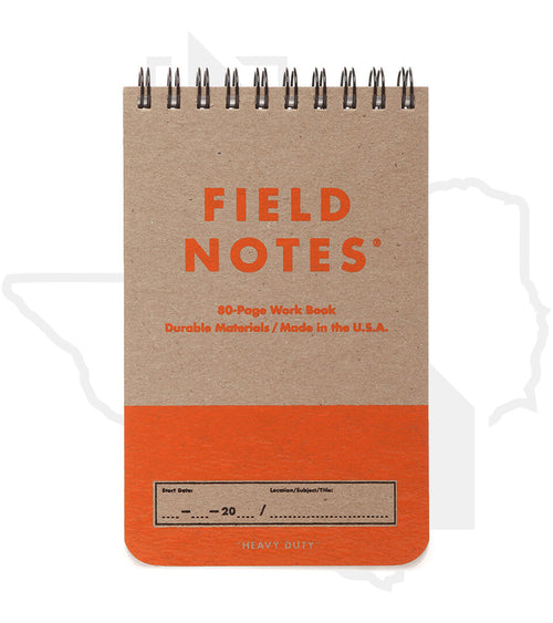 Field Notes Heavy Duty FNC-47 - Ruled & Double Graph Grid Paper, 2-Pack