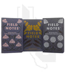 Field Notes Fall Flowers FNC-68 - Ruled Paper, 3-Pack