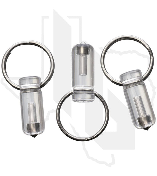 Glow Rhino Spark Glow Fob GLRSPARK03B - 3 Pc, Blue Tritium