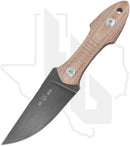 GiantMouse GMF3-P GMF3P-NAT-PVD - Stonewashed PVD, Natural Canvas Micarta