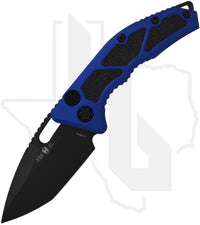 Heretic Knives Medusa Auto H011-4A-BLU - Blue Aluminum, Black Cerakote