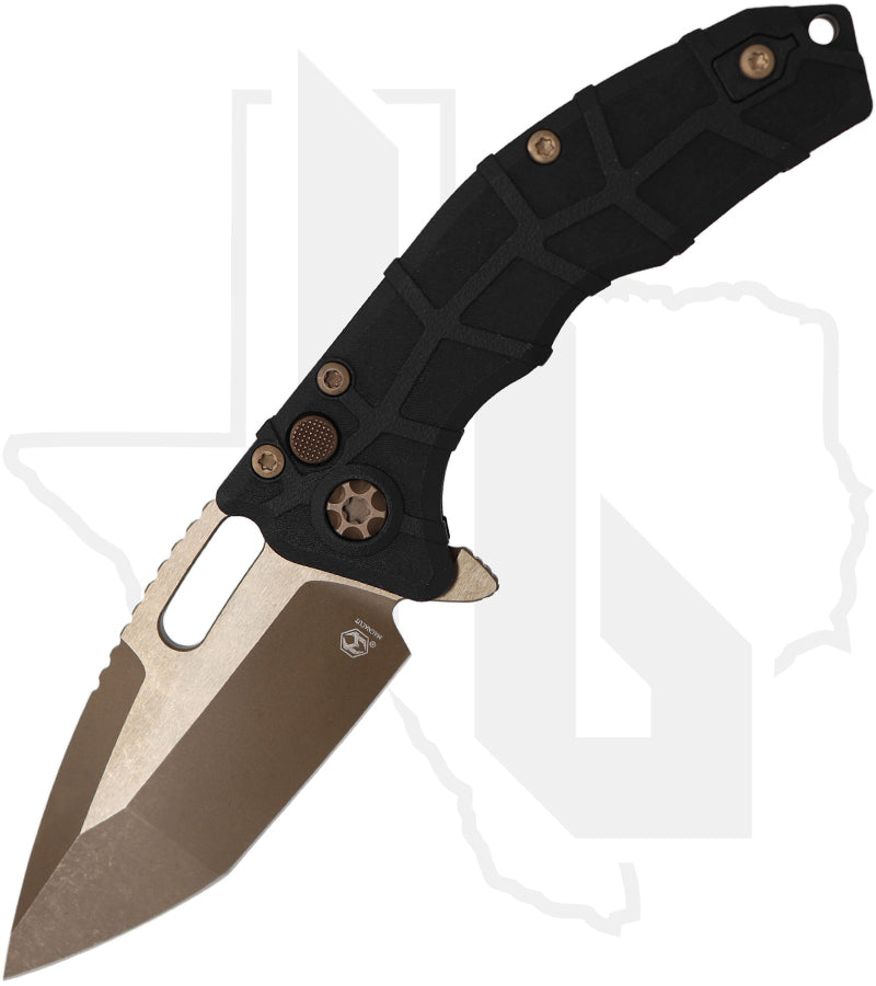 Heretic Knives Martyr Manual H057-7A - Black Injection Molded Polymer, Bronze