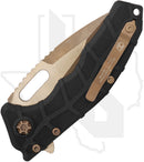 Heretic Knives Martyr Manual H057-7A - Black Injection Molded Polymer, Bronze