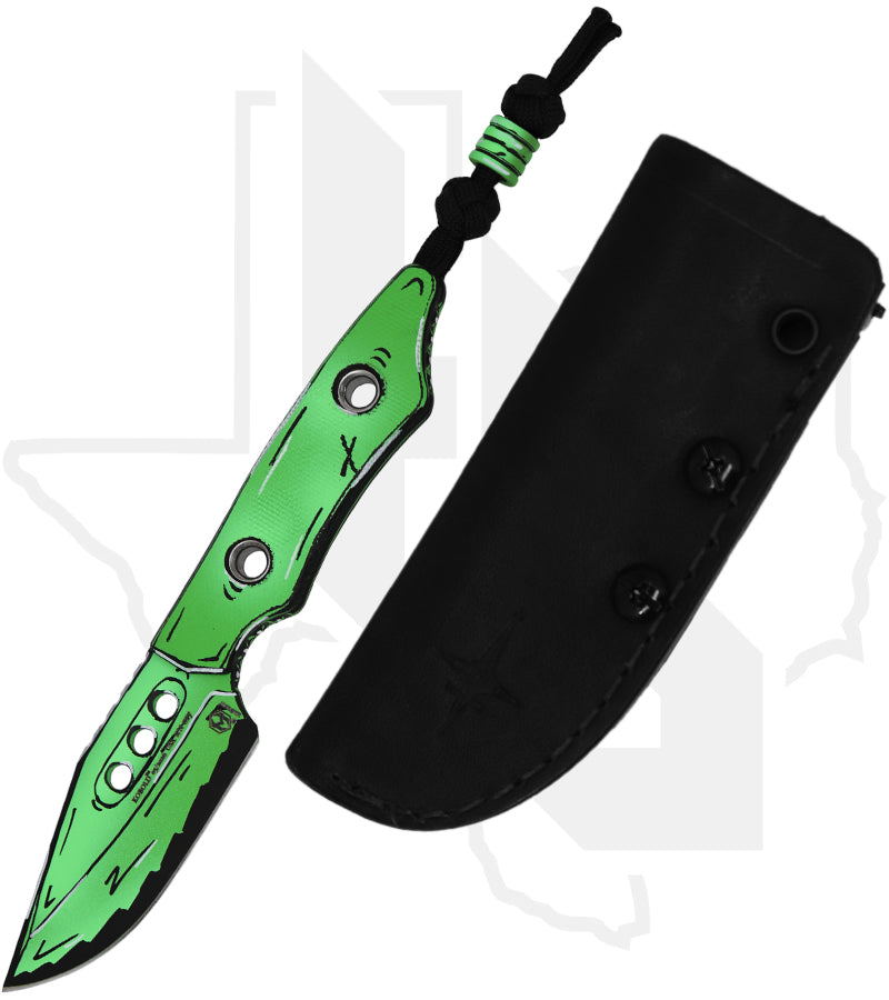 Heretic Knives Kobold H065-CS-TX - Toxic Green Cel Shading