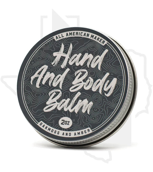 All American Maker 2oz Hand & Body Balm - Oakmoss & Amber