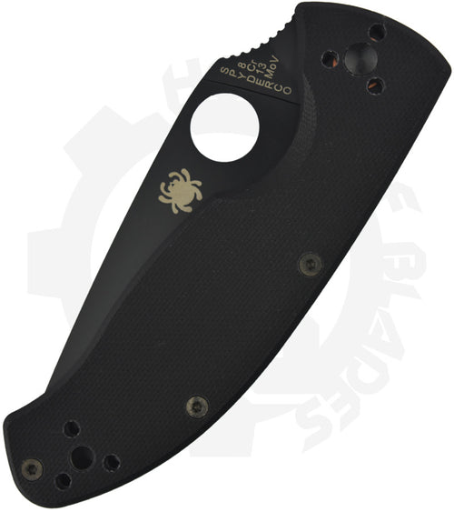 Spyderco Tenacious C122GBBKPS - Black, Black G-10