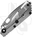 Strider Knives SnG CC - OD Green G-10, Stonewashed Titanium